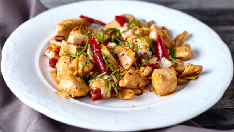 Nouilles aux amandes à l’asiatique