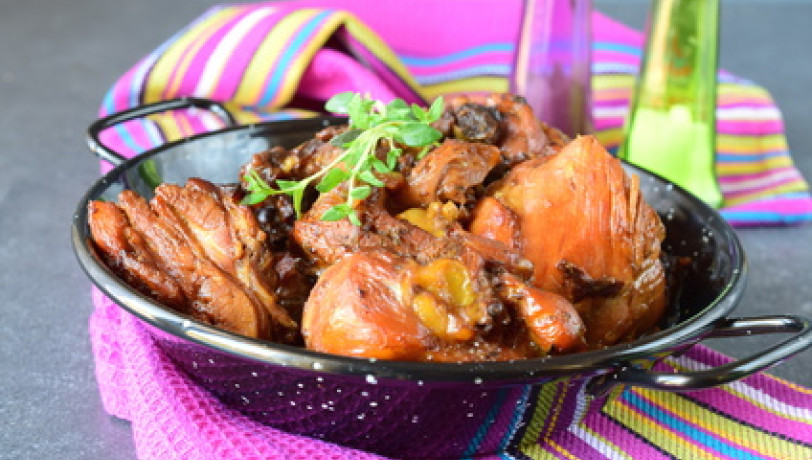 Poulet fruité-sucré